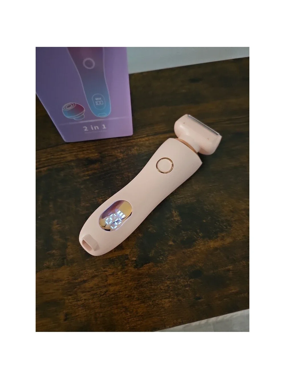 2 in 1 Dual Head Electric Lady Waterproof Shaver Razor for Women Private Parts